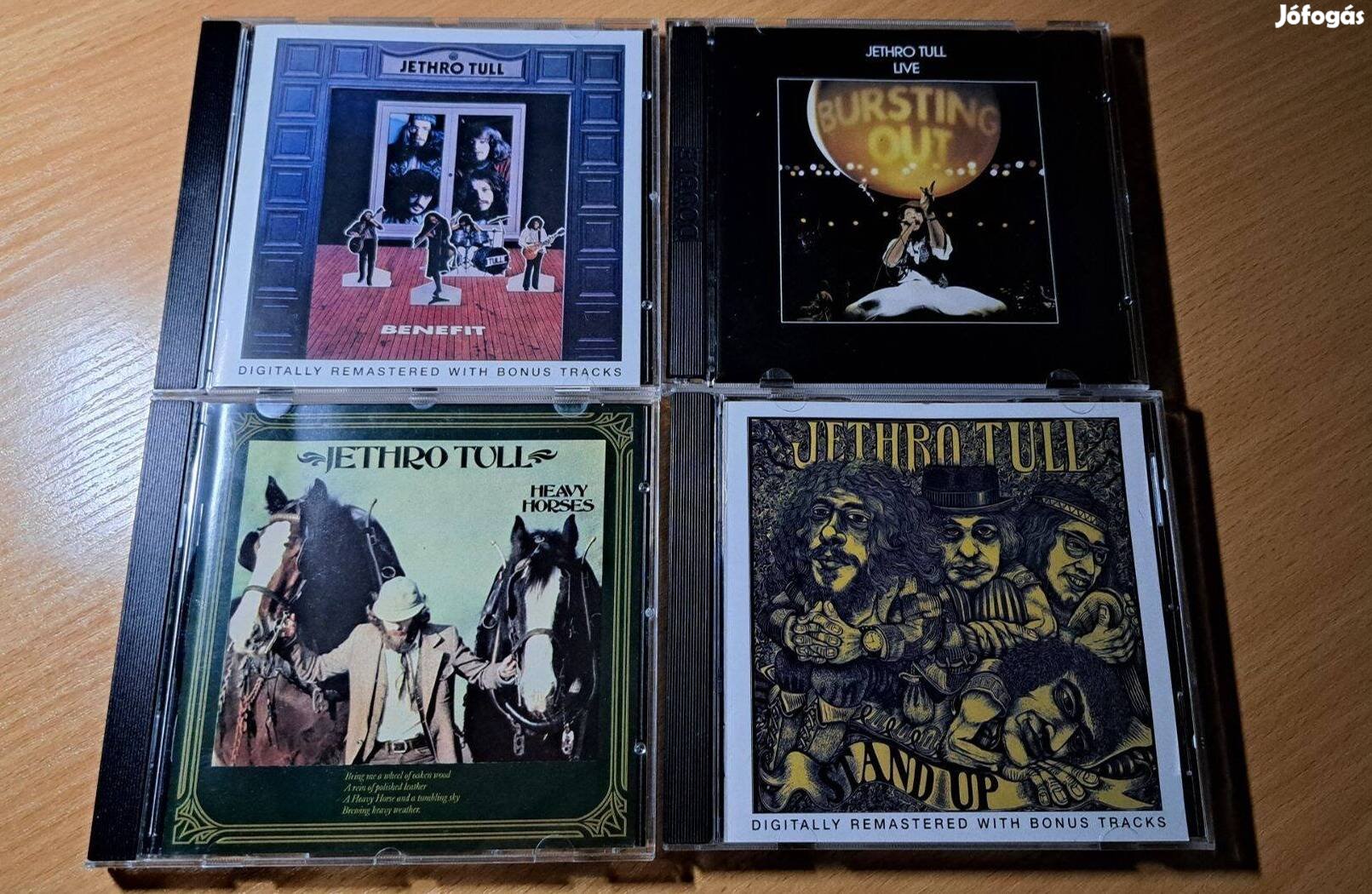 Jethro Tull - 4 db CD