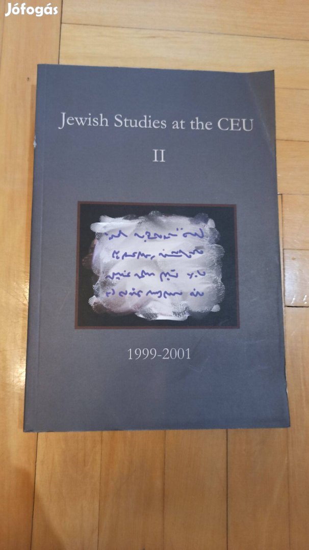 Jewish Studies at CEU II 1999-2001