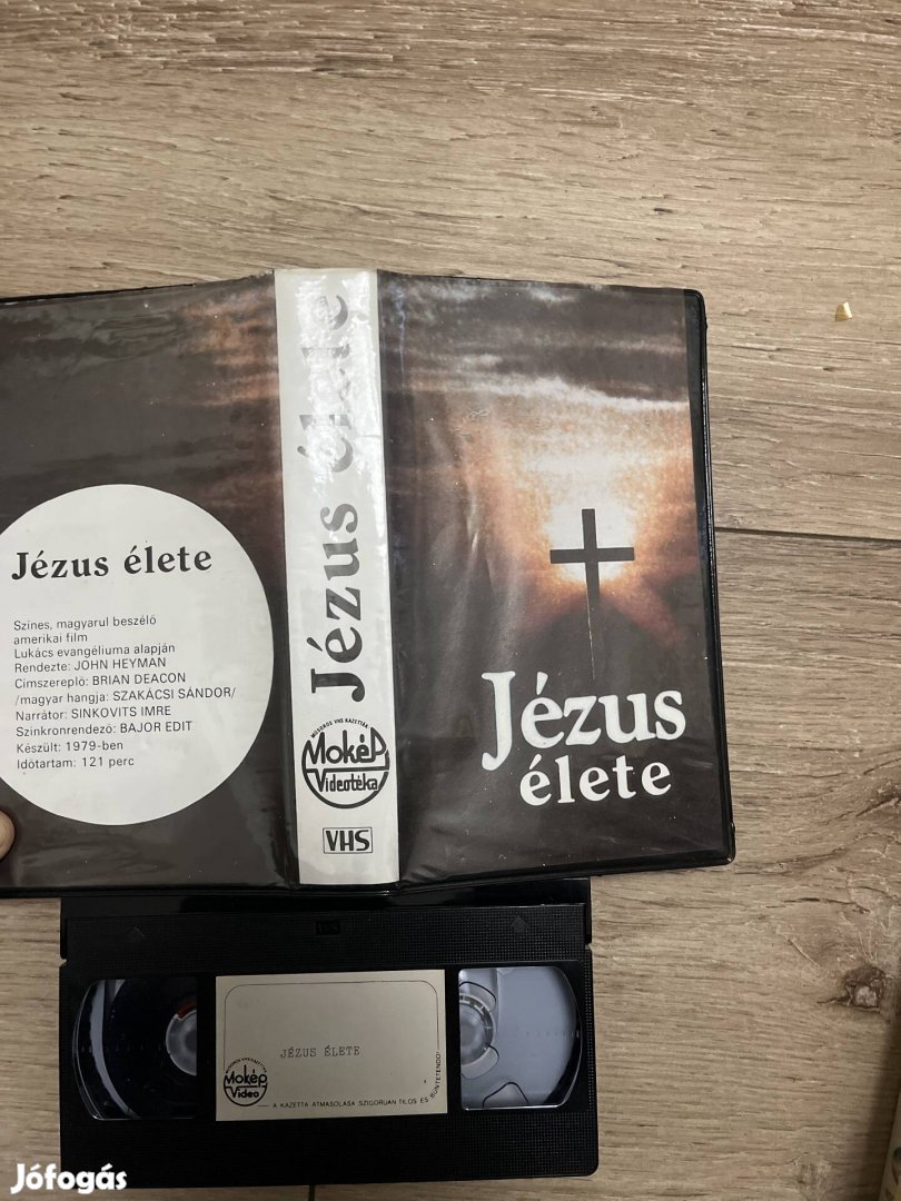 Jézus élete vhs 