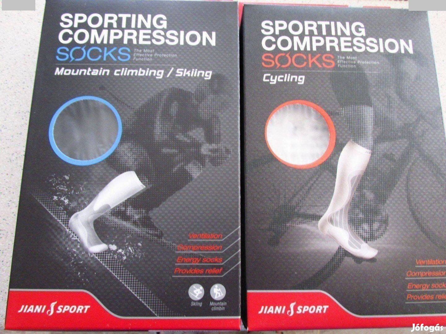 Jiani Sport Bicikli kerékpár Hegymászás Sielés Futó kompressziós zokni