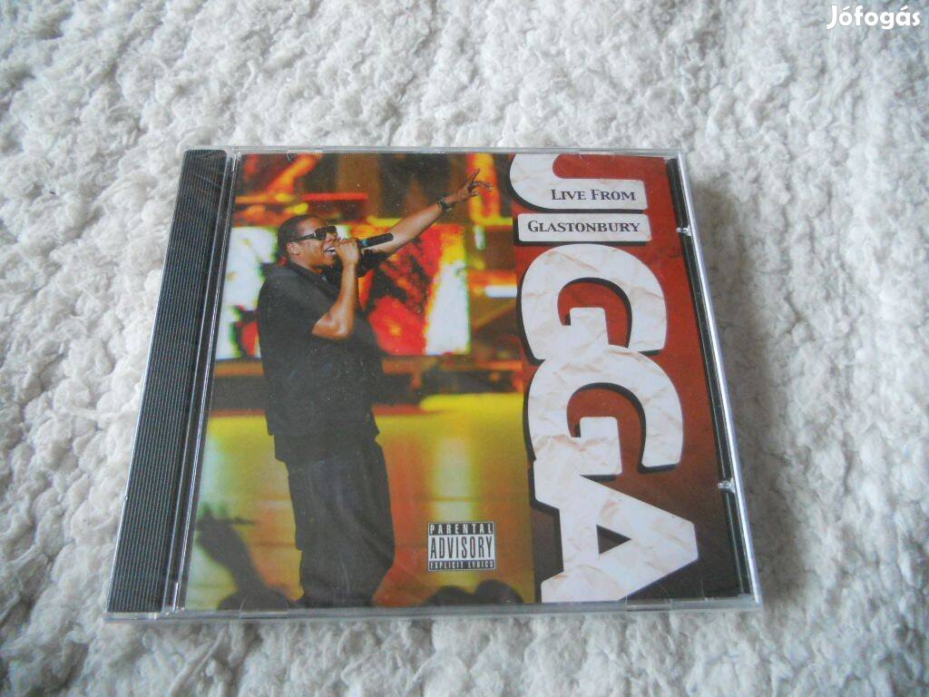 Jigga : Live from Glastonbury CD ( Új, Fóliás)