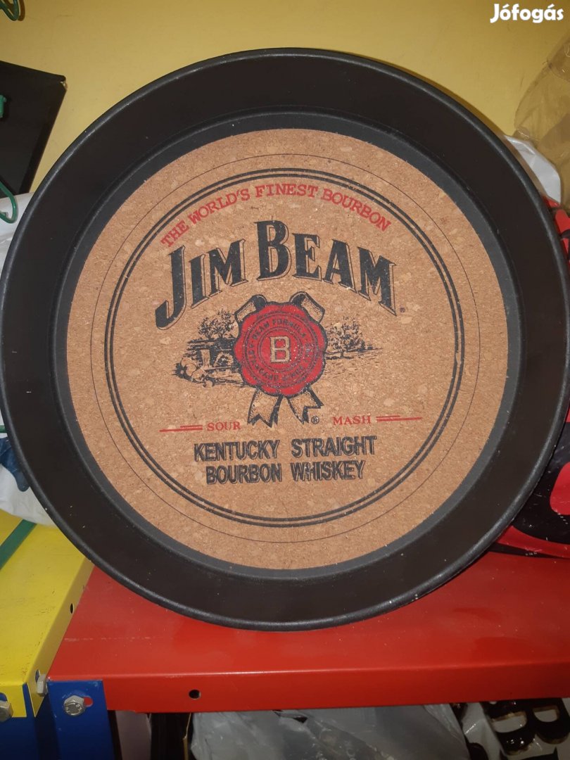 Jim Beam új parafa betétes tálca