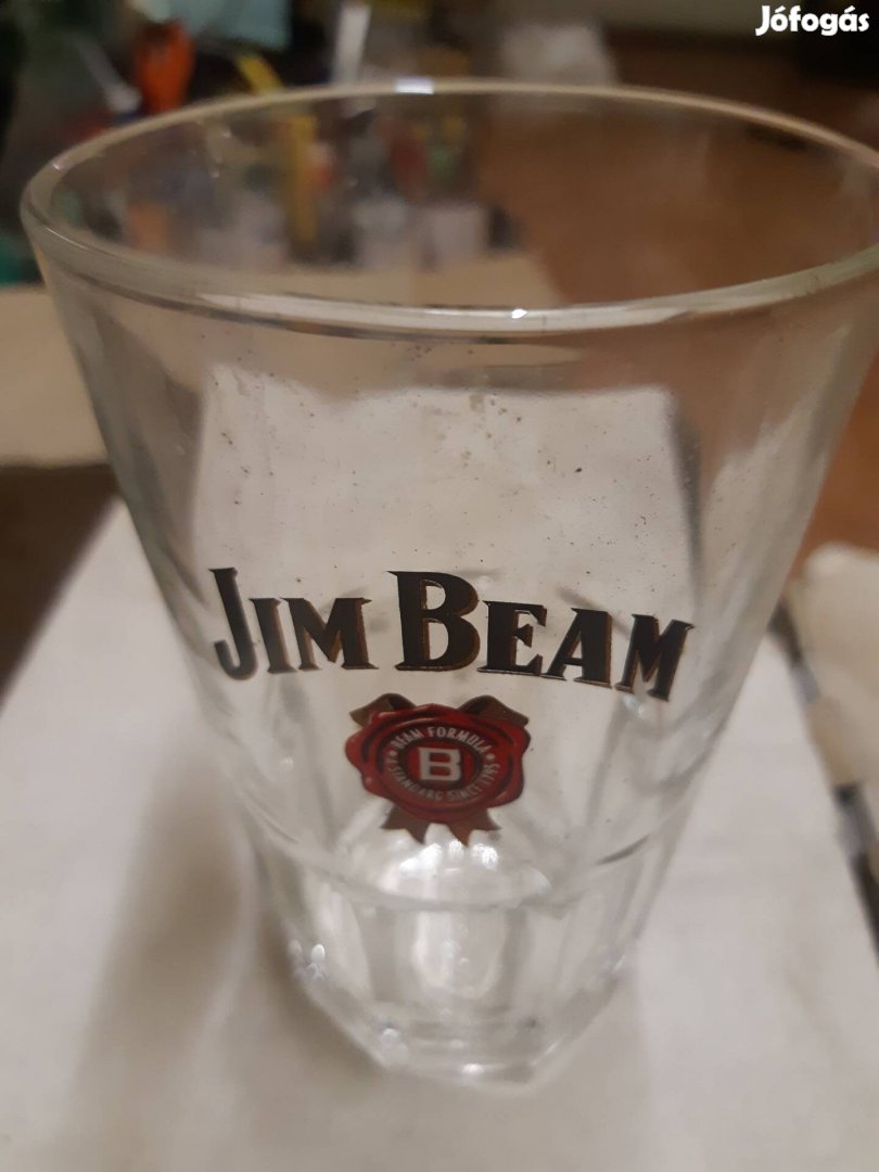 Jim Beam új vizespohár 6db eladó