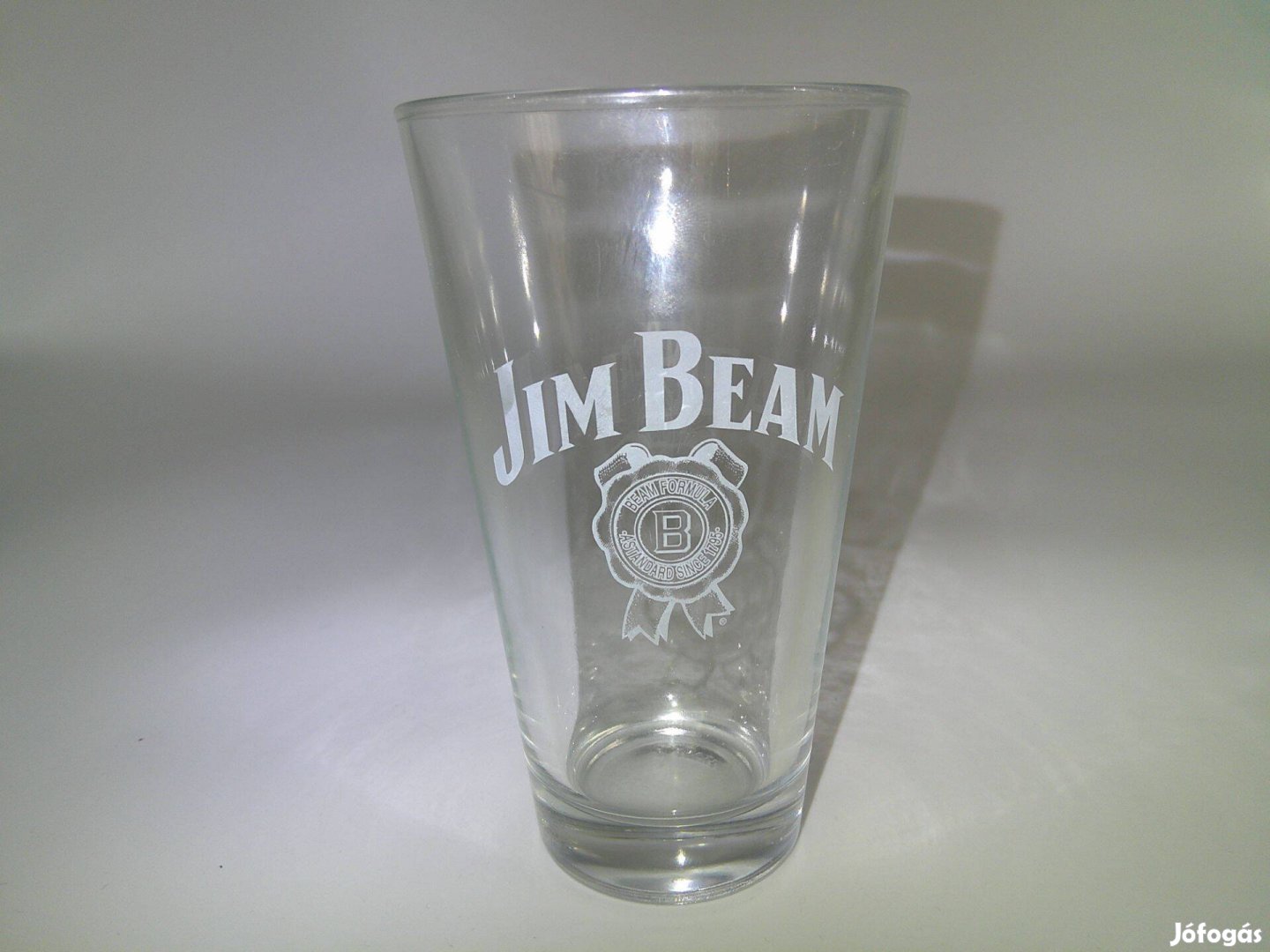 Jim Beam üveg pohár