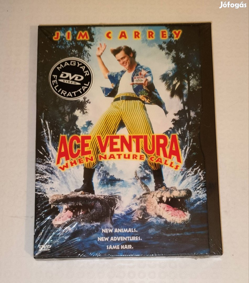 Jim Carrey dvd Ace Ventura bontatlan feliratos 