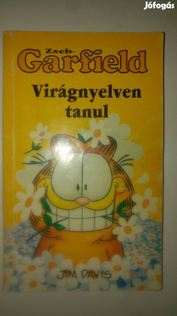 Jim Davis Zseb - Garfield Virágnyelven tanul képregény