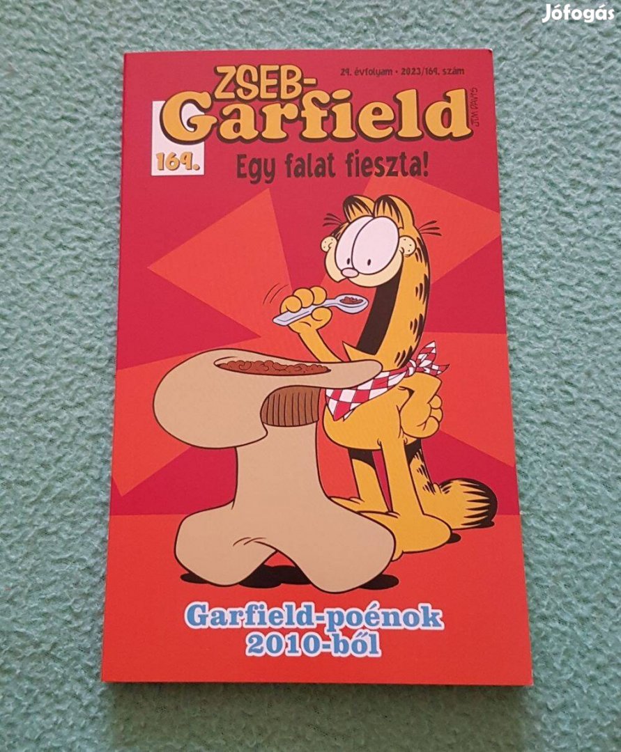 Jim Davis: Zseb-Garfield -169: Egy falat fieszta! könyv (új)