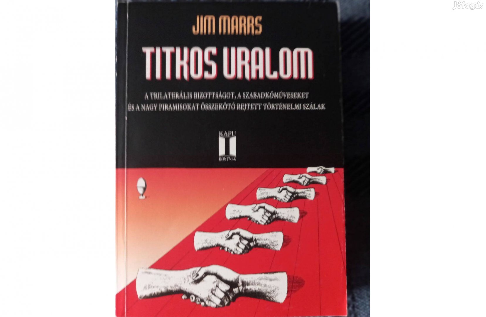 Jim Marrs: Titkos uralom c. könyv jó állapotban eladó