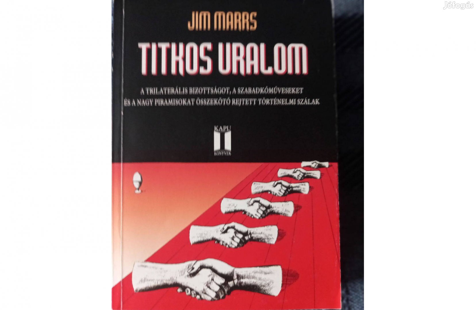 Jim Marrs: Titkos uralom c. könyv jó állapotban eladó