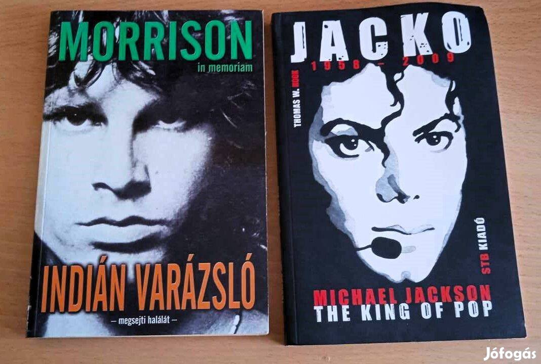 Jim Morisson Michael Jackson, 2 kötet 2 világsztárról