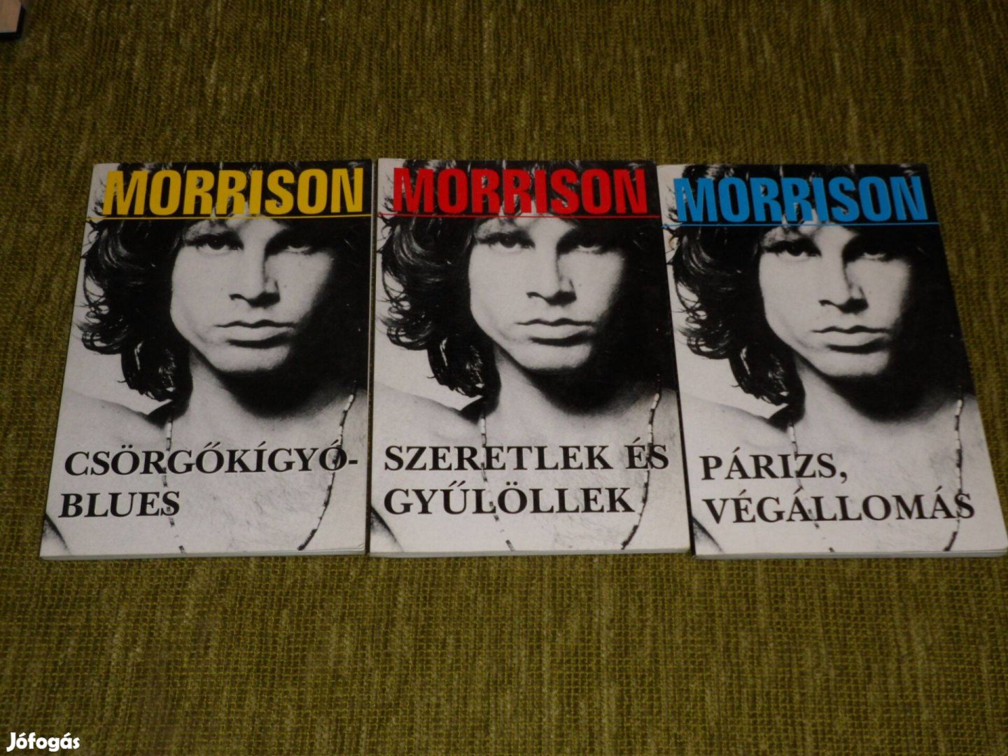 Jim Morrison: Csörgőkígyó-blues + Szeretlek és gyűlöllek + Párizs végá