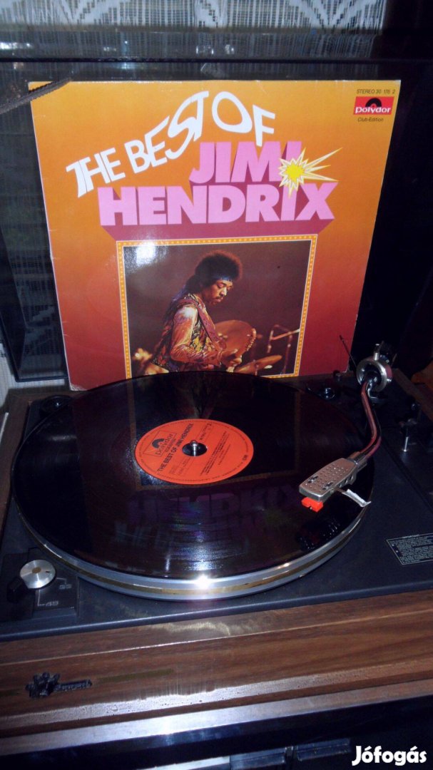 Jimi Hendrix The BEST OF vintage Vinyl bakelit LP legismertebb dalok