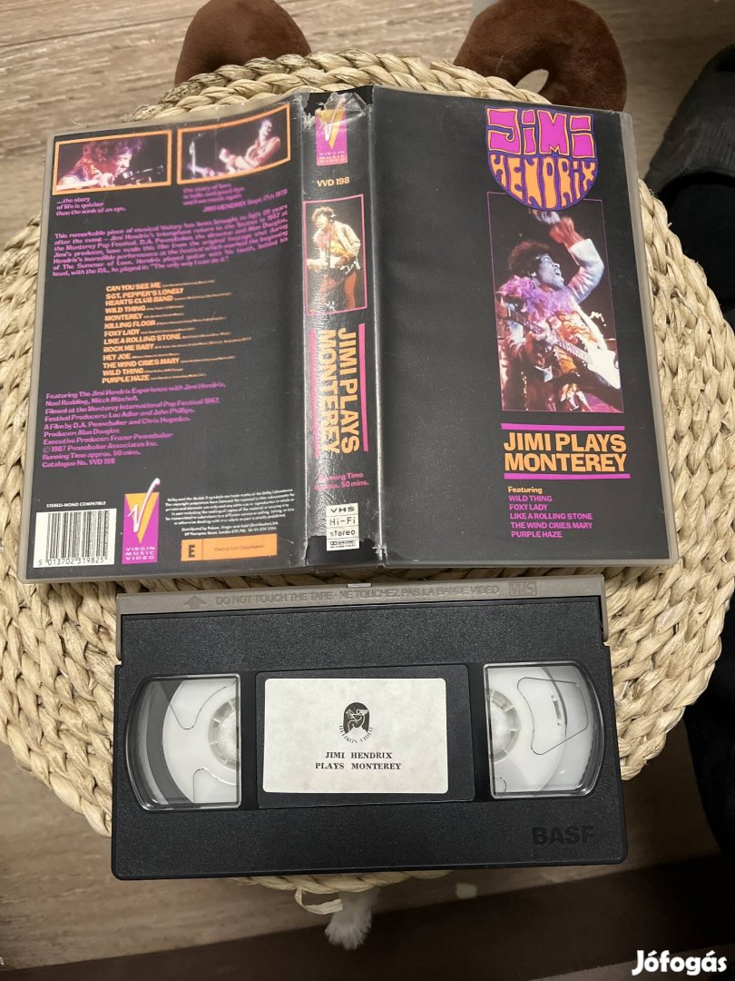 Jimi Hendrix vhs m