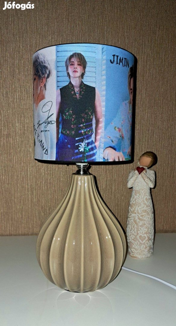 Jimin BTS mintás éjjel lámpa