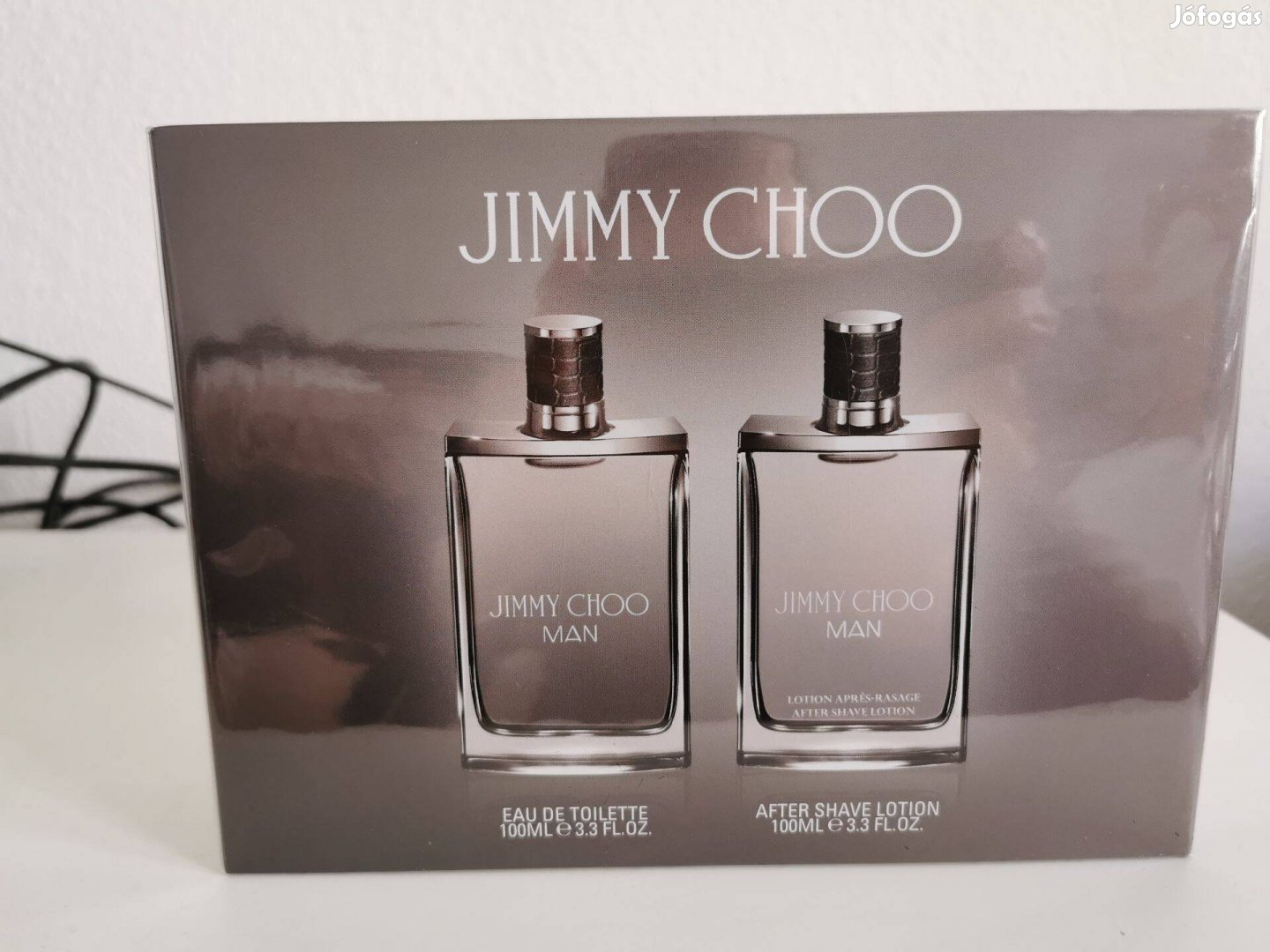 Jimmy Choo Man parfüm ajándékszett, 100 ml, bontatlan