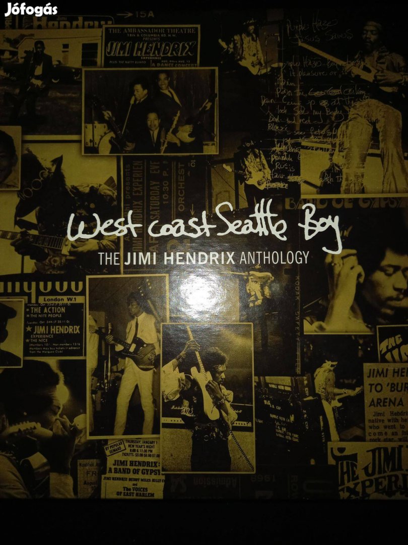 Jimmy Hendrix Anthology 8 db bakelit (gyűjtőknek)
