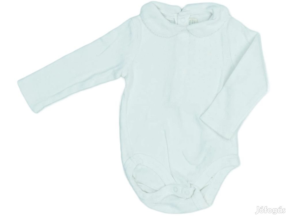 JoJo Maman Bébé Használt (újszerű) Lány Hosszú ujjú body (Méret: 74)