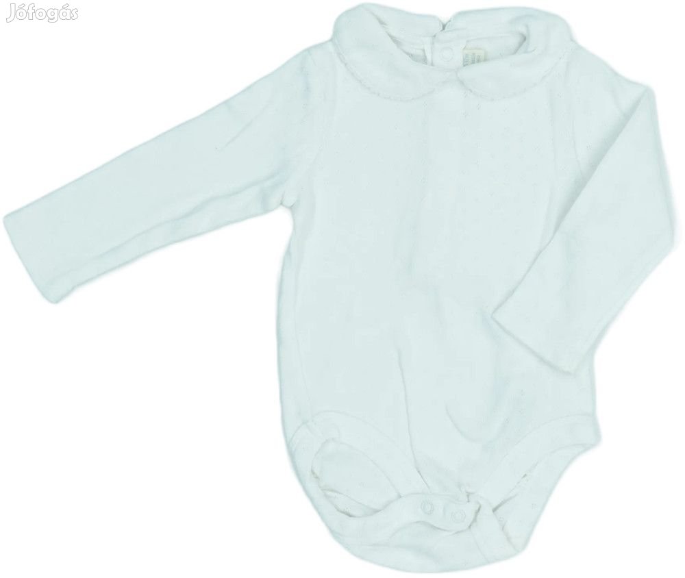 JoJo Maman Bébé Használt (újszerű) Lány Hosszú ujjú body (Méret: 74)