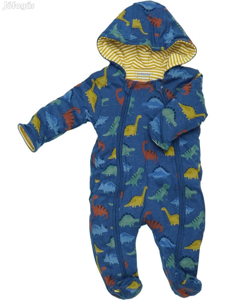 JoJo Maman Bébé Új (címke nélküli) Fiú Baby overál (Méret: 74)