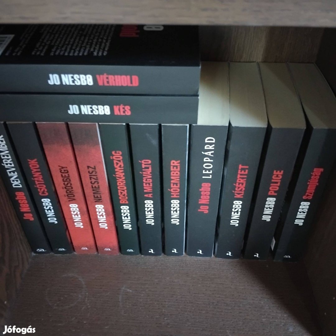 Jo Nesbo Harry Hole sorozat (13 db könyv)