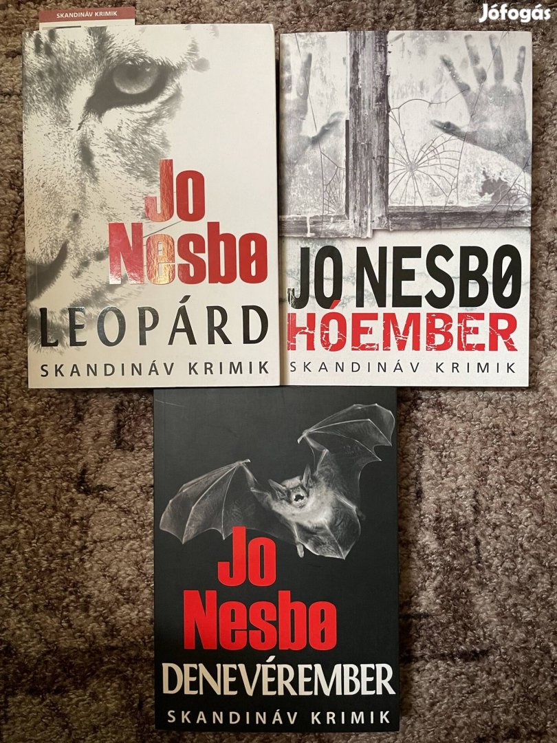 Jo Nesbo: Hóember; Leopárd; Denevérember