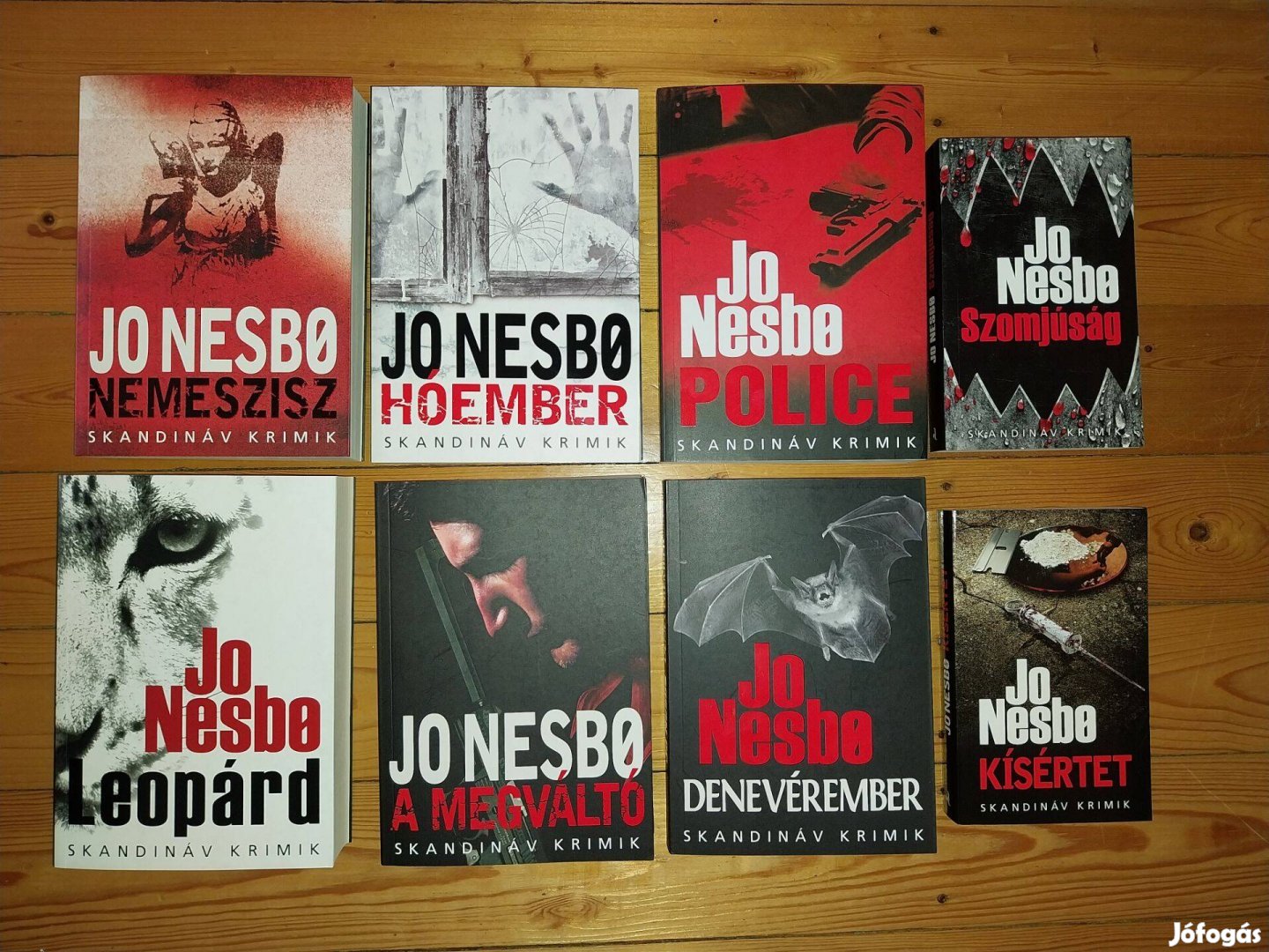Jo Nesbo könyvek