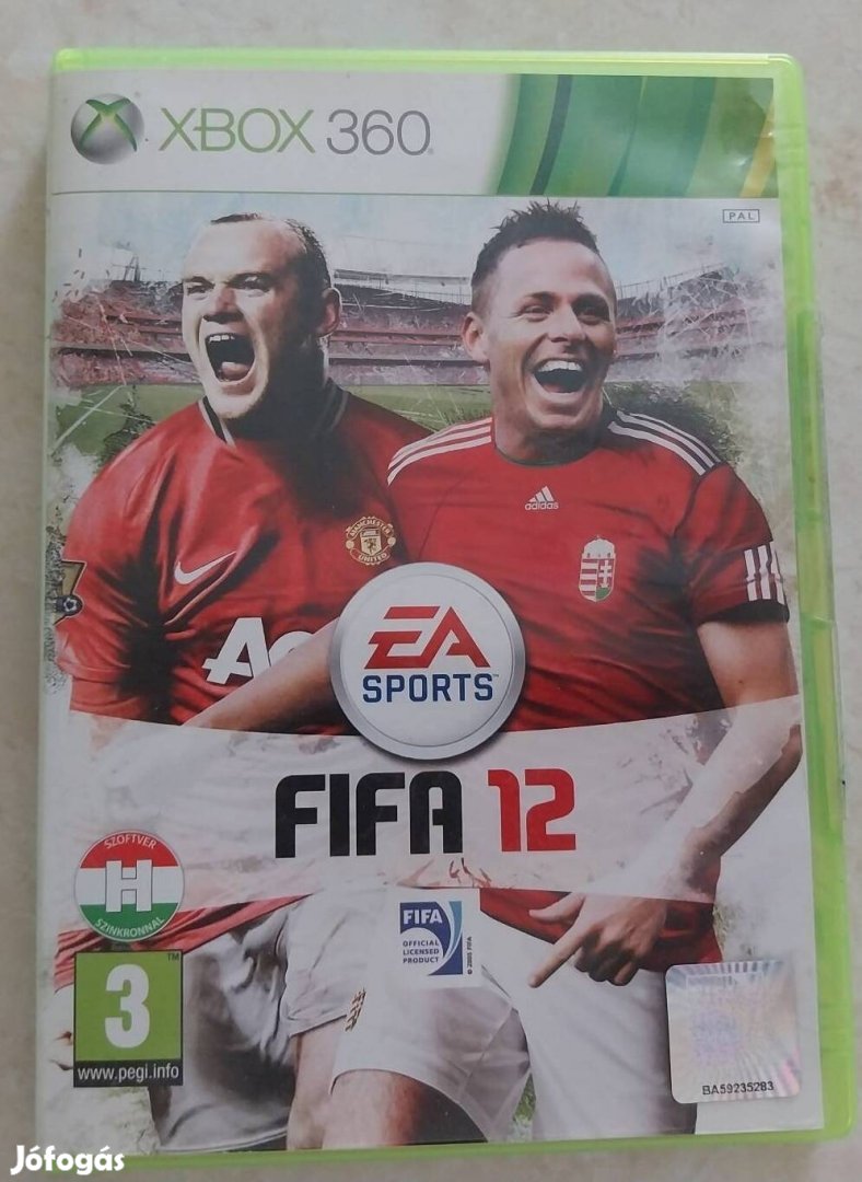 Jó álapotban lévő  xbox 360 kontroller + egy fifa 12 játék