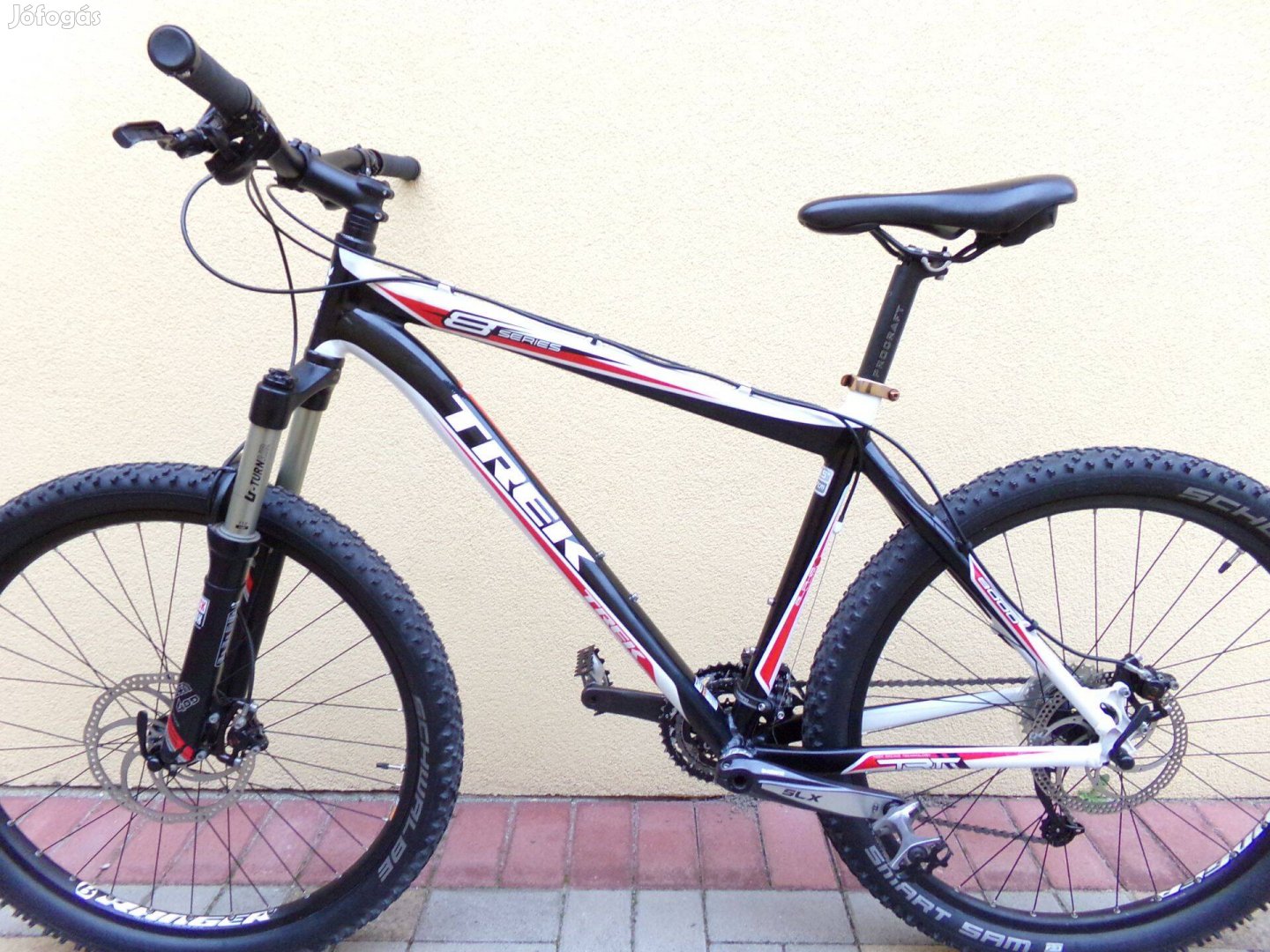 Jó állapotú 26" Trek 8000 hidr.tárcsafék, 3x9 SLX, Rockshox, férfi MTB