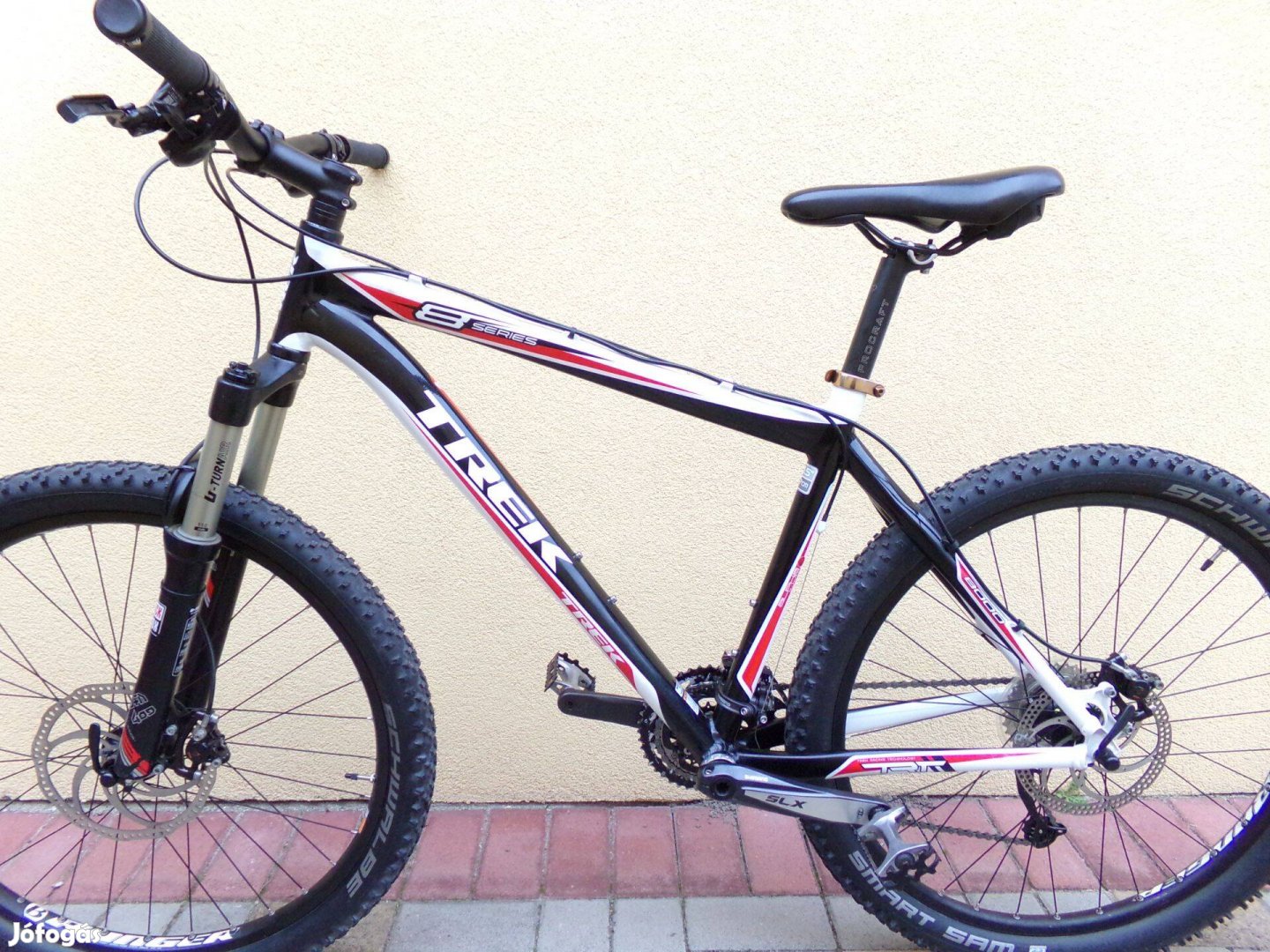 Jó állapotú 26" Trek 8000 hidr.tárcsafék, 3x9 SLX, Rockshox, férfi MTB