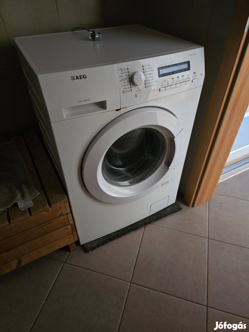 Jó állapotú AEG mosógép 7kg, A+++1400 fordulatos centrifugávalordul
