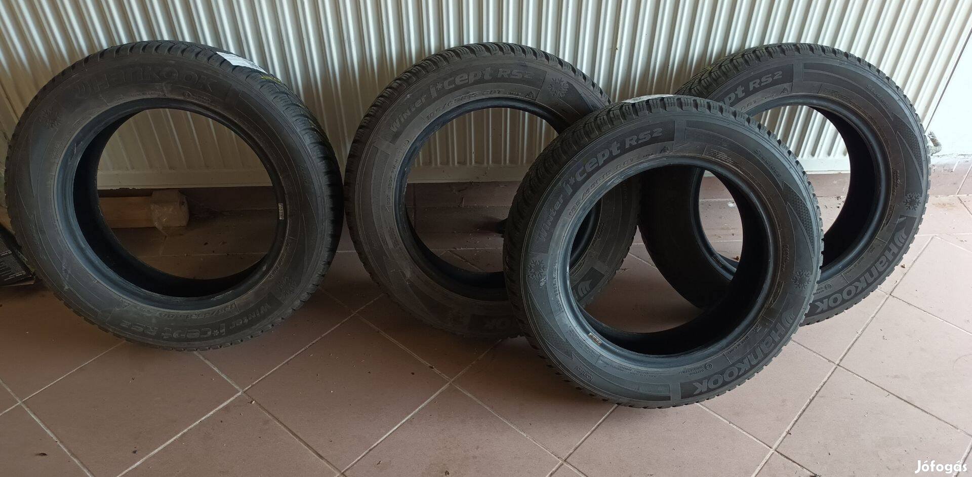 Jó állapotú Hankook téli gumi 185/65 R15 2016-os DOT-os