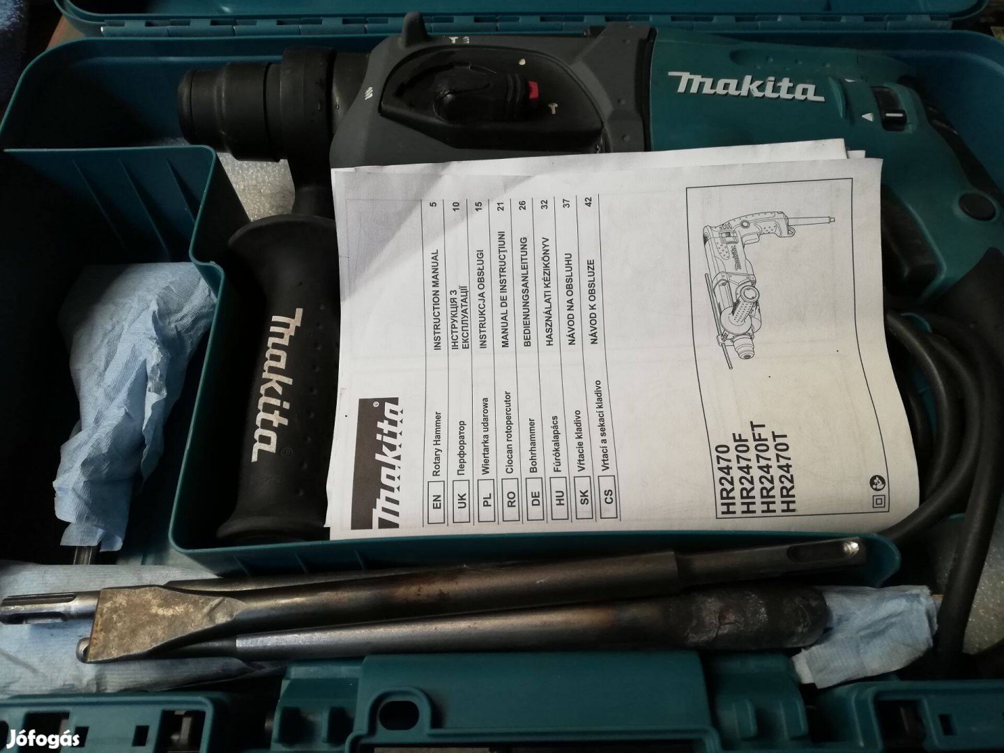 Jó állapotú Makita 2470- es fúrókalapács