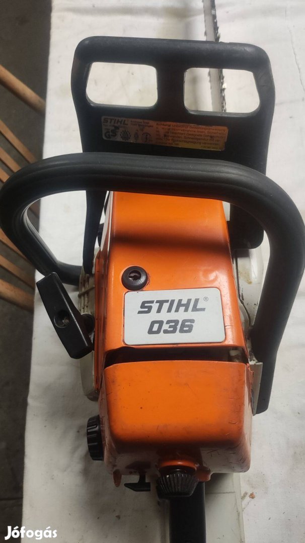 Jó állapotú Stihl 036 láncfűrész Sthil lappal lánccal eladó