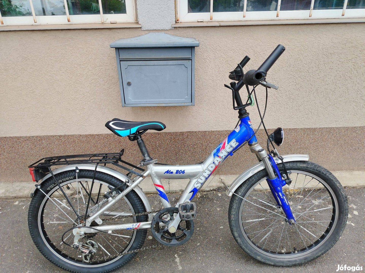 Jó állapotú Sundance alu 206 gyerek 20" aluvázas kerékpár! (78)