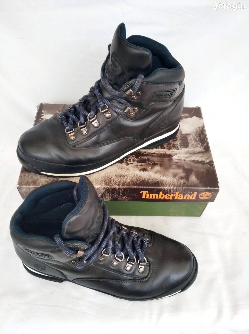 Jó állapotú Timberland 42 méretű zárt vízálló bőr cipő túra bakancs