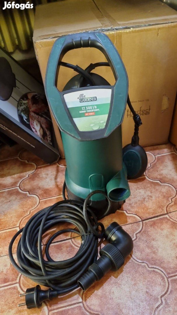 Jó állapotú, Ksp 12500-2 kombinált 750W-os merülőszivattyú, garancia