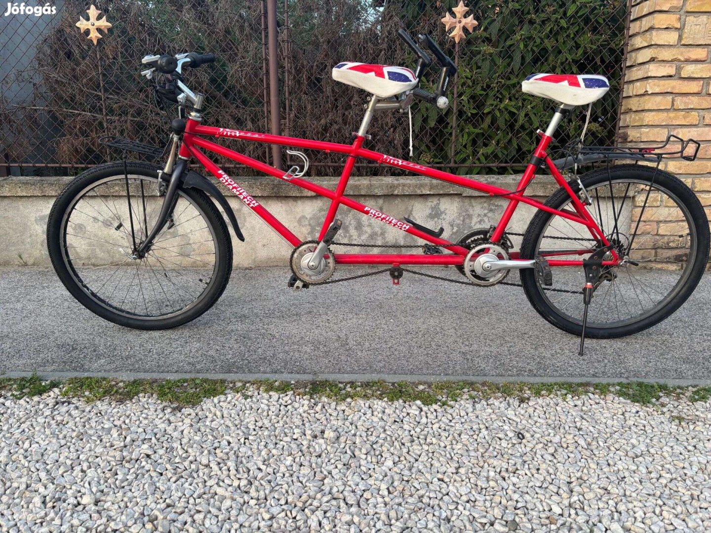 Jó állapotú, megkímélt tandem kerékpár, bicikli eladó