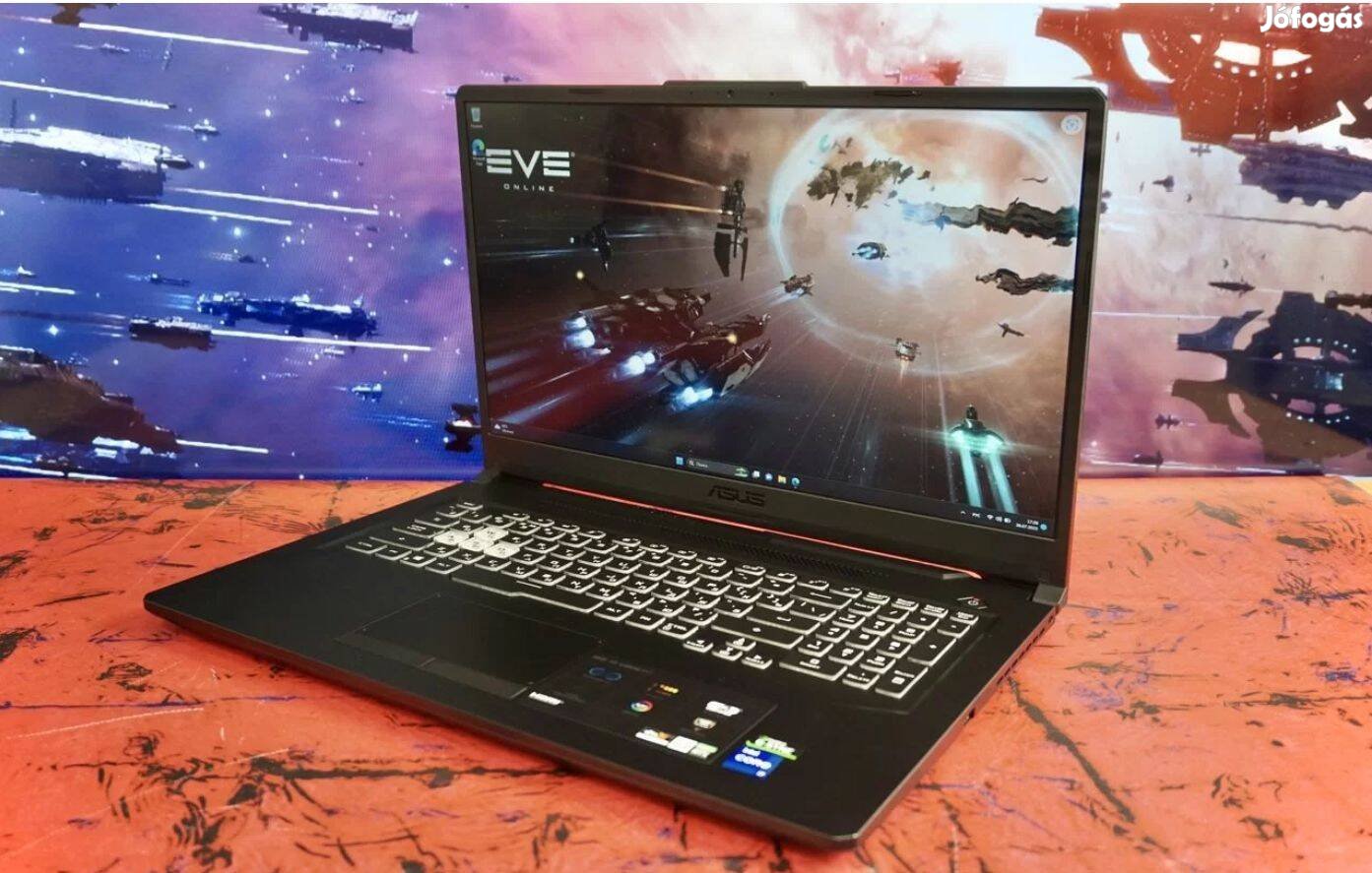 Jó áron Asus tuf gamer laptop eladó Geforce Rtx 3050 4GB