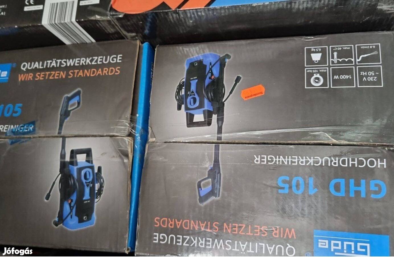 Jó áron, 1400W teljesítményű magasnyomású mosó, nagynyomású tisztító