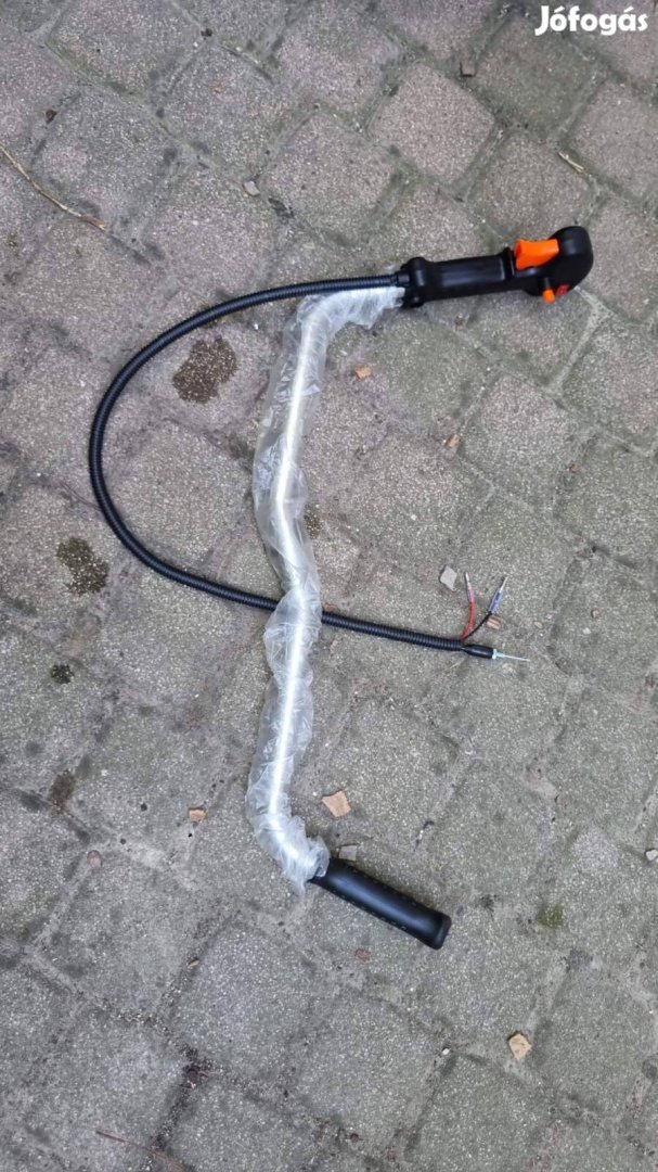 Jó áron, komplett gázkar egység markolattal benzines fűkaszákhoz