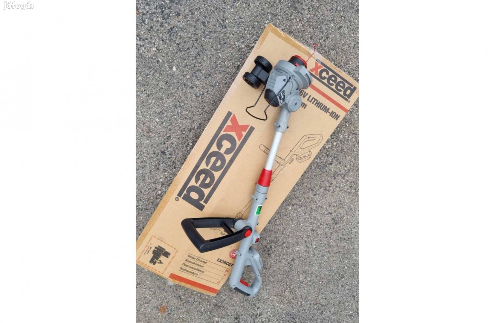 Jó minőségű, akkumulátoros szegélynyíró, szegélyvágó fűkasza, garis