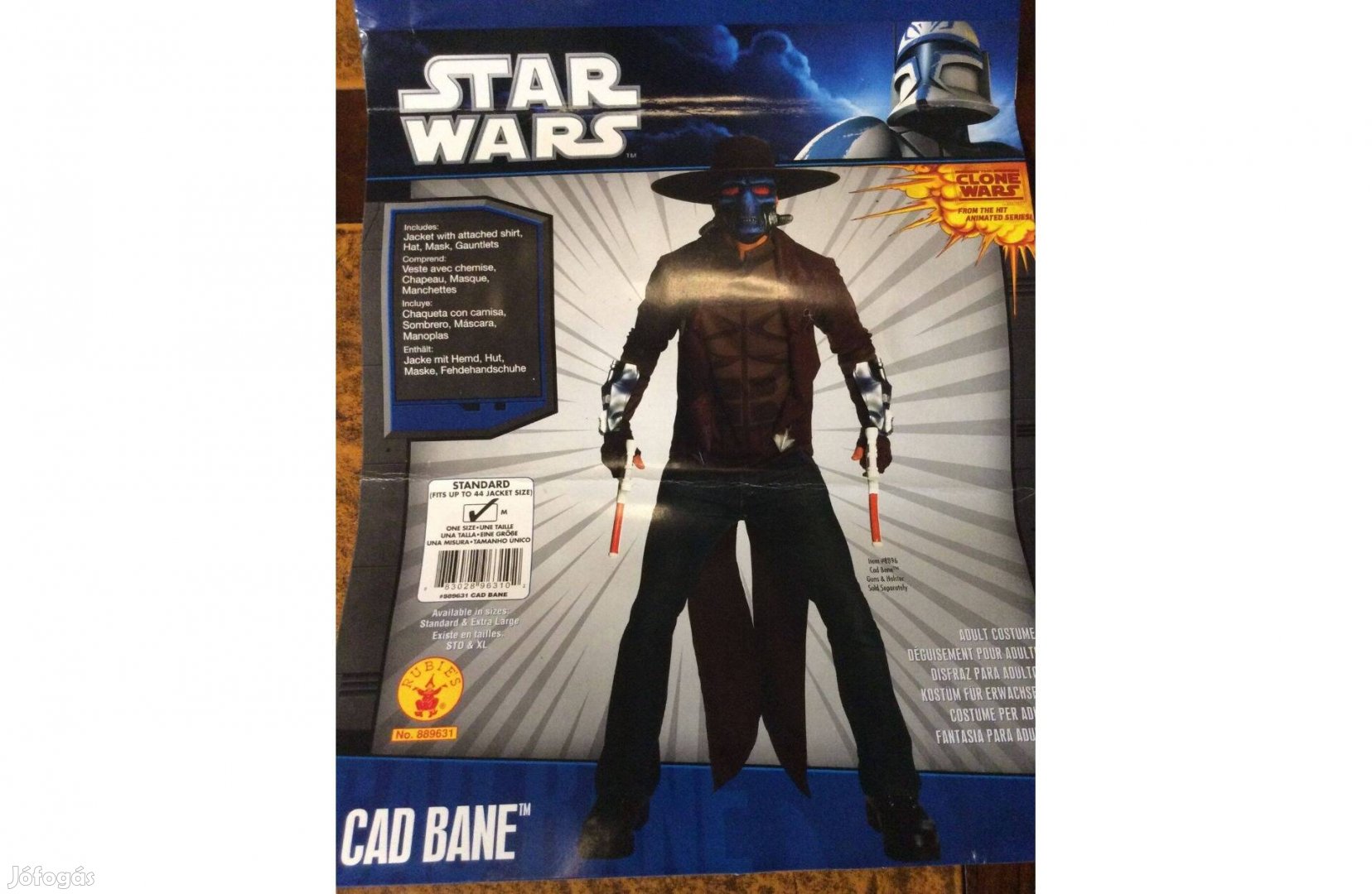 Jó vétel! Star Wars Cad Bane felnőtt farsangi jelmez