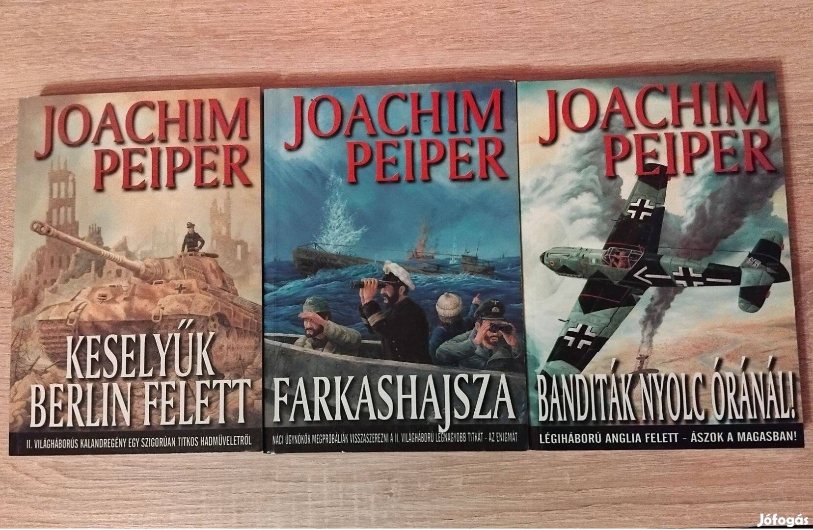 Joachim Peiper Keselyűk Berlin felett Farkashajsza Banditák nyolc órán