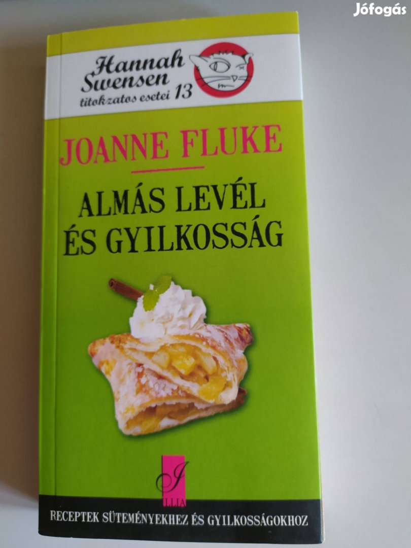 Joanne Fluke Almás levél és gyilkosság - Új - Ritka!!!