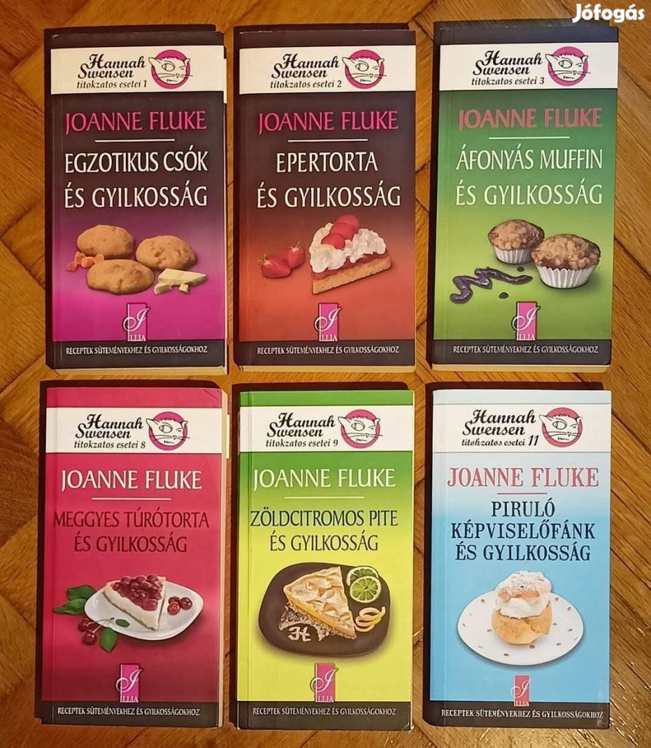 Joanne Fluke Hannah Swensen titokzatos esetei sorozat