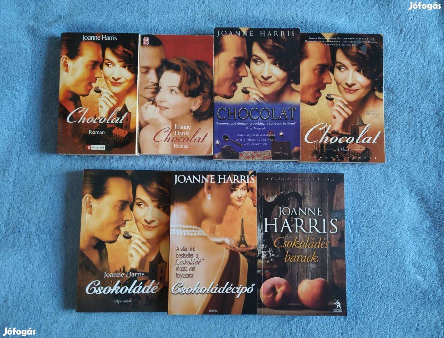 Joanne Harris Csokoládé könyvek