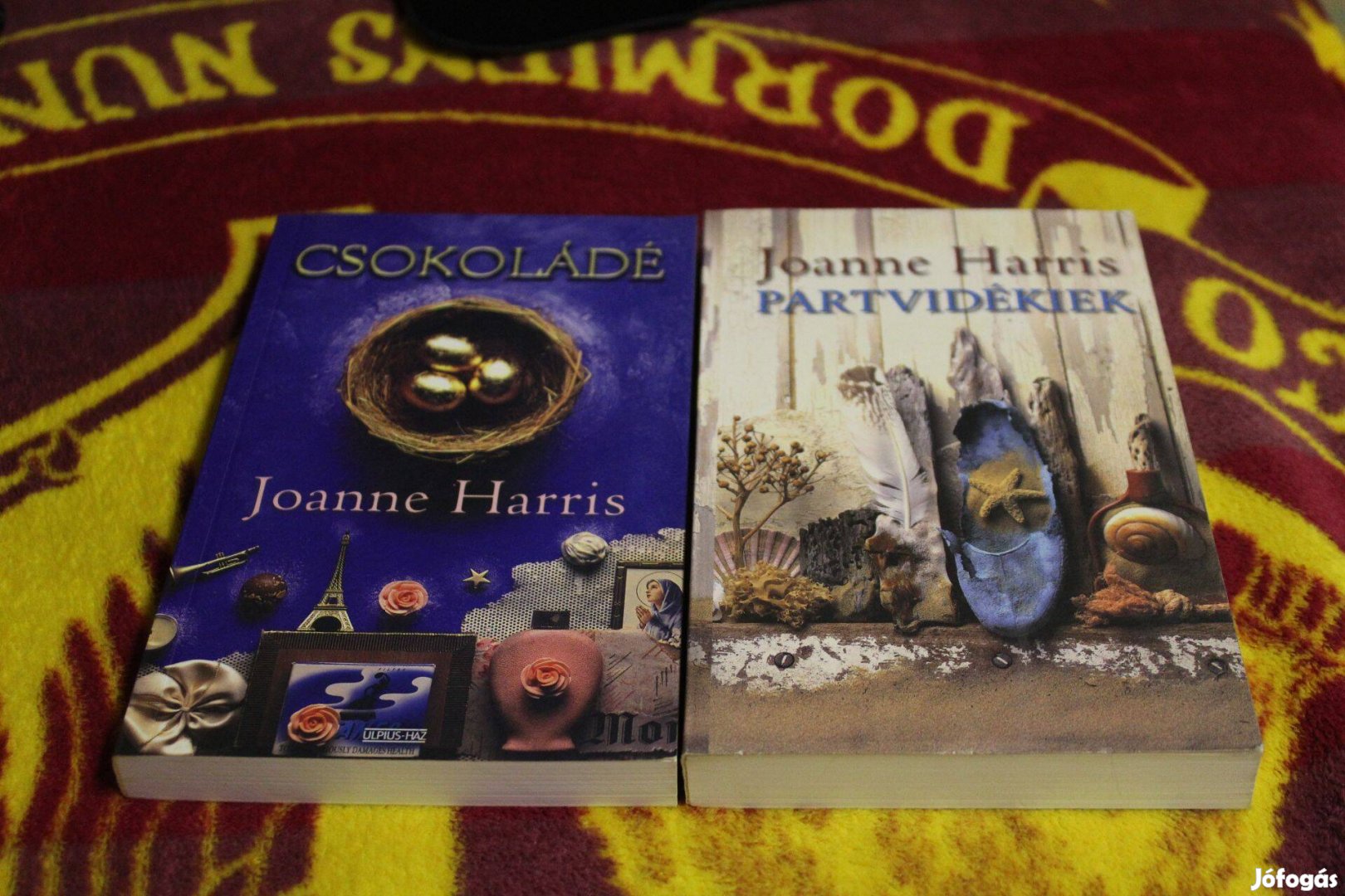 Joanne Harris: Partvidekiek, Csokolade (2 kotet egyben), uj