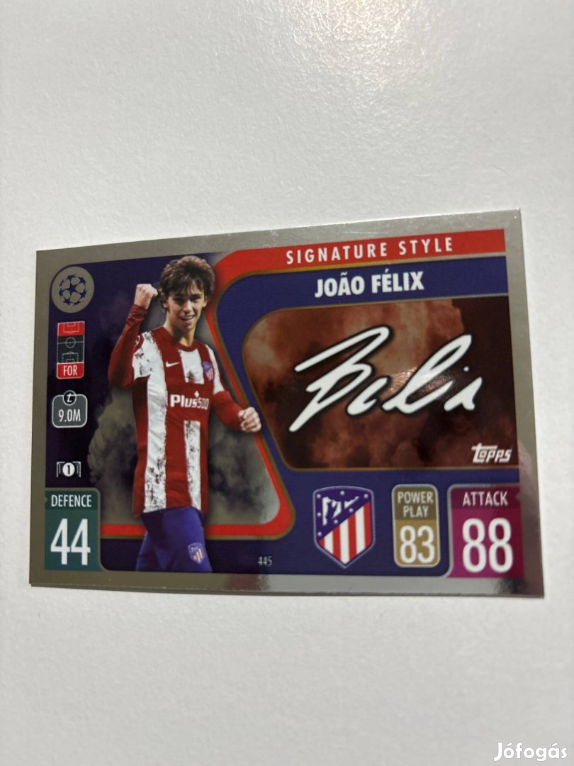 Joáo Félix Signature focis kártya