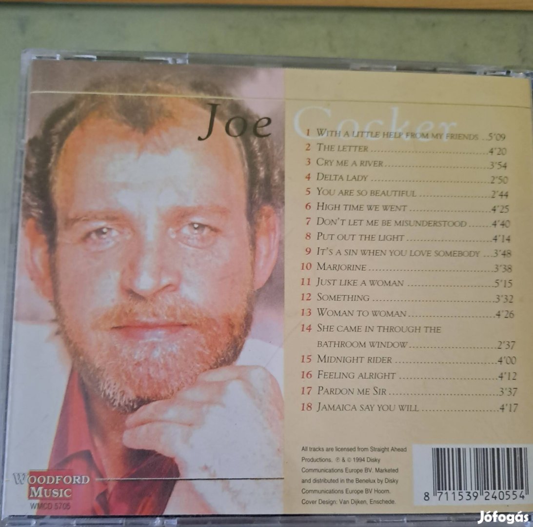 Joe Cocker Best Of cd