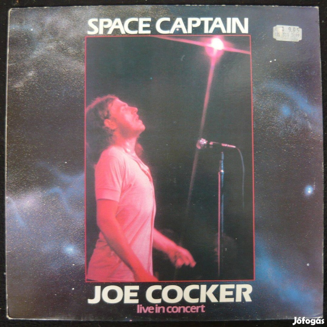 Joe Cocker: Space Captain (LIVE in concert 1972-76, belga nyomású LP)